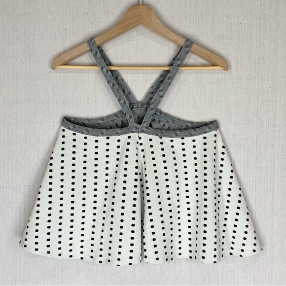 Anthropologie~Postmark~Jemma‎ Swing Halter Top/Tank - Polka Dot~Sz XS - Picture 8 of 11
